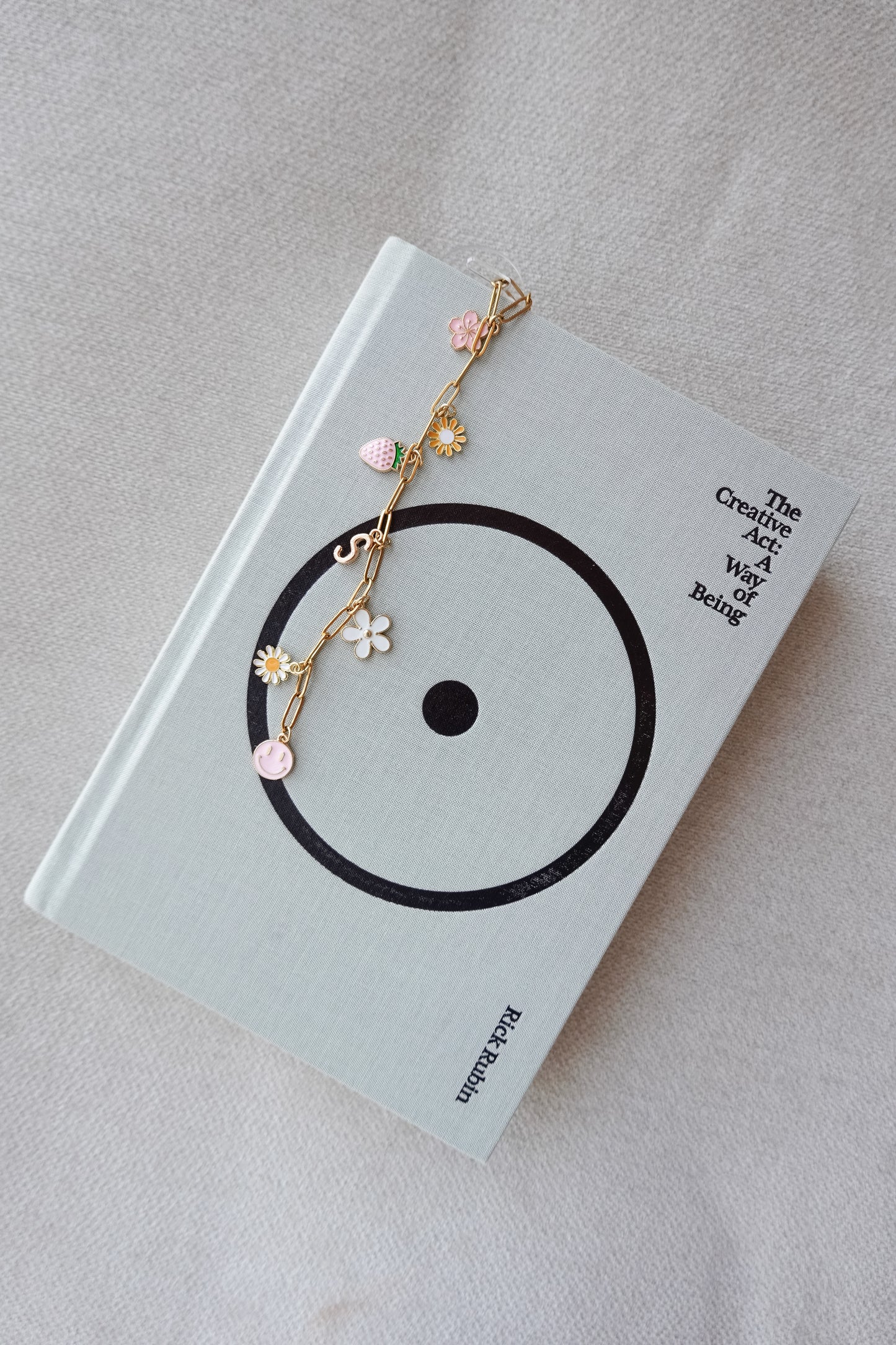 Smiley Charm Bookmark